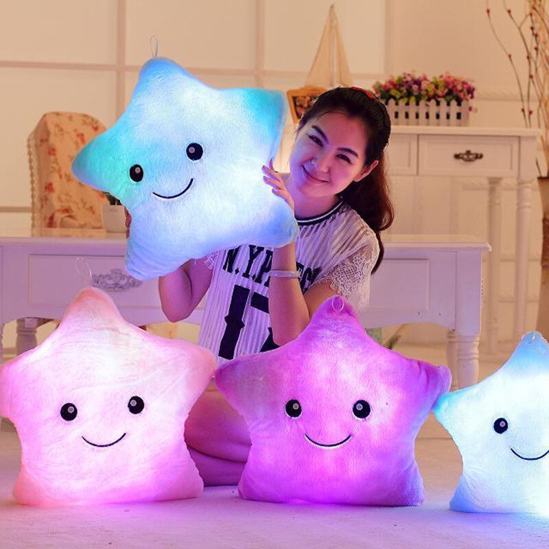 Colorful LED Pillows