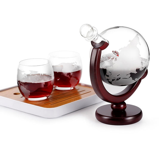 Decanter Globe & Glass Set